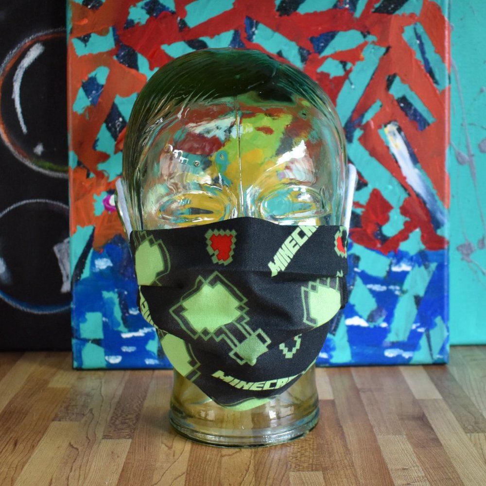 Minecraft Face Mask - Picture 2 of 6